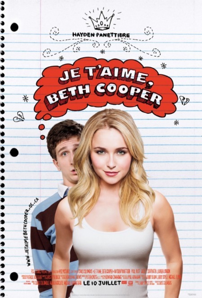 I Love You Beth Cooper Cast And Crew