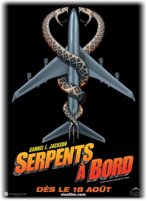 Serpents  bord - Snakes on a Plane